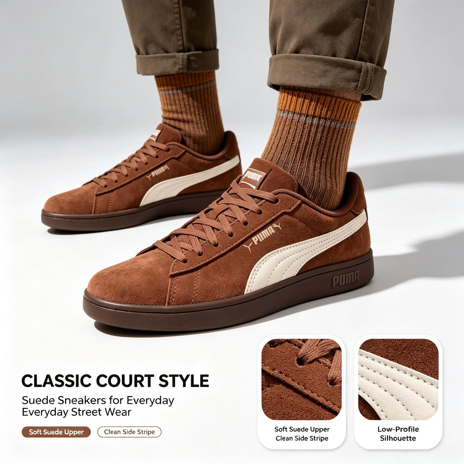 Women'S Shoes Puma Sneakers - Sepatu Kasual Retro PUMA Baru, Sol