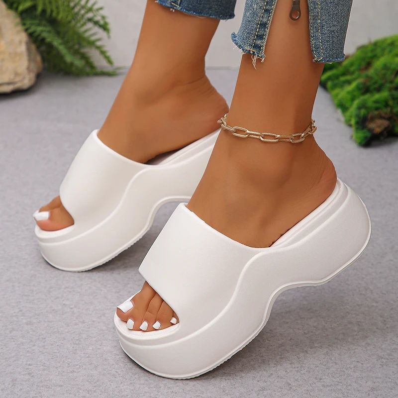 Women'S Shoes Non Slip - Sandal Platform Chunky untuk Wanita Musim