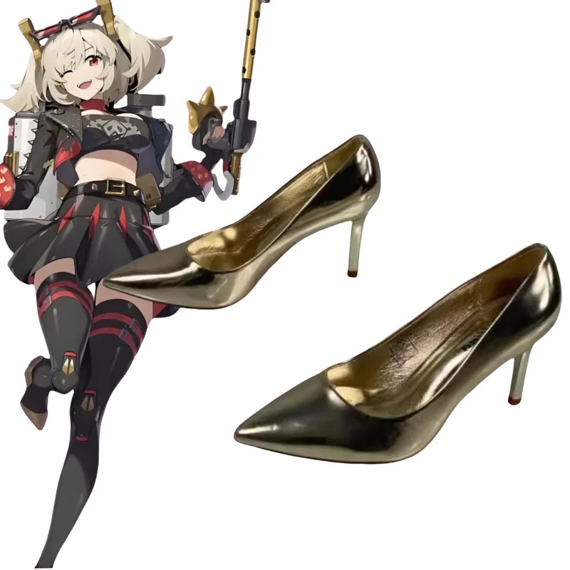Women'S Shoes Zone - Sepatu Cosplay Zenless Zone Zero Burnice