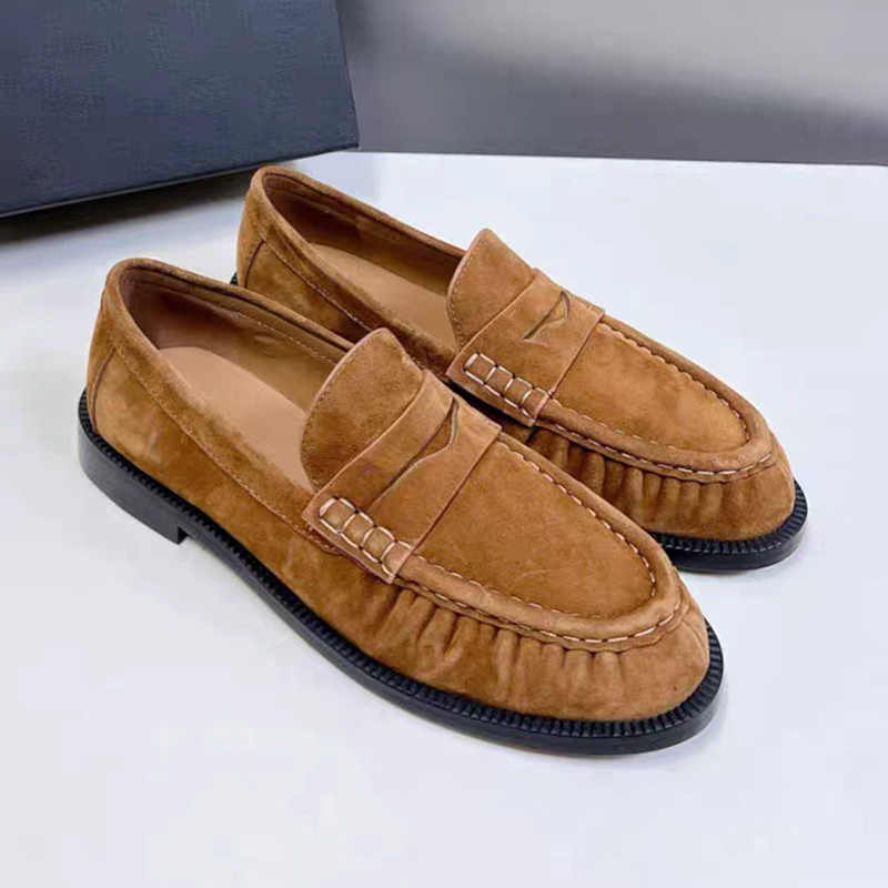 Women'S Shoes Quality - Sepatu Loafer Wanita Baru Ujung Bulat