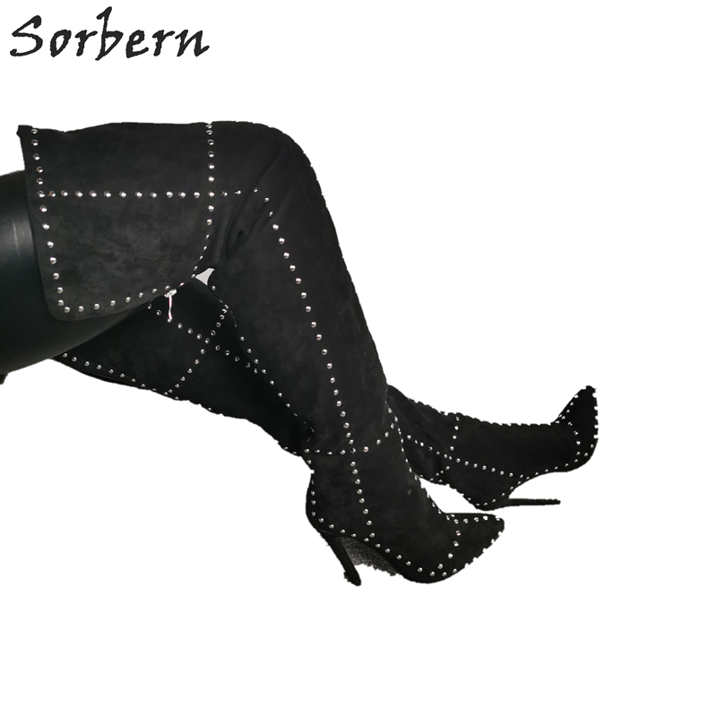 Women'S Shoes Vegan - Sorbern Rivet Lebar Fit Paha Sepatu