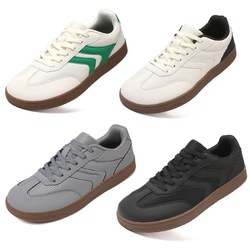 Women'S Shoes Zero Drop - Sepatu Wide Toe Unisex Kulit Imitasi,