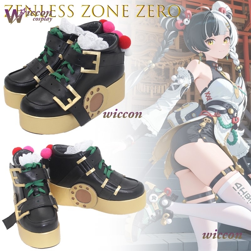Women'S Shoes Zone - Sepatu Cosplay Nino Zenless Zone Zero