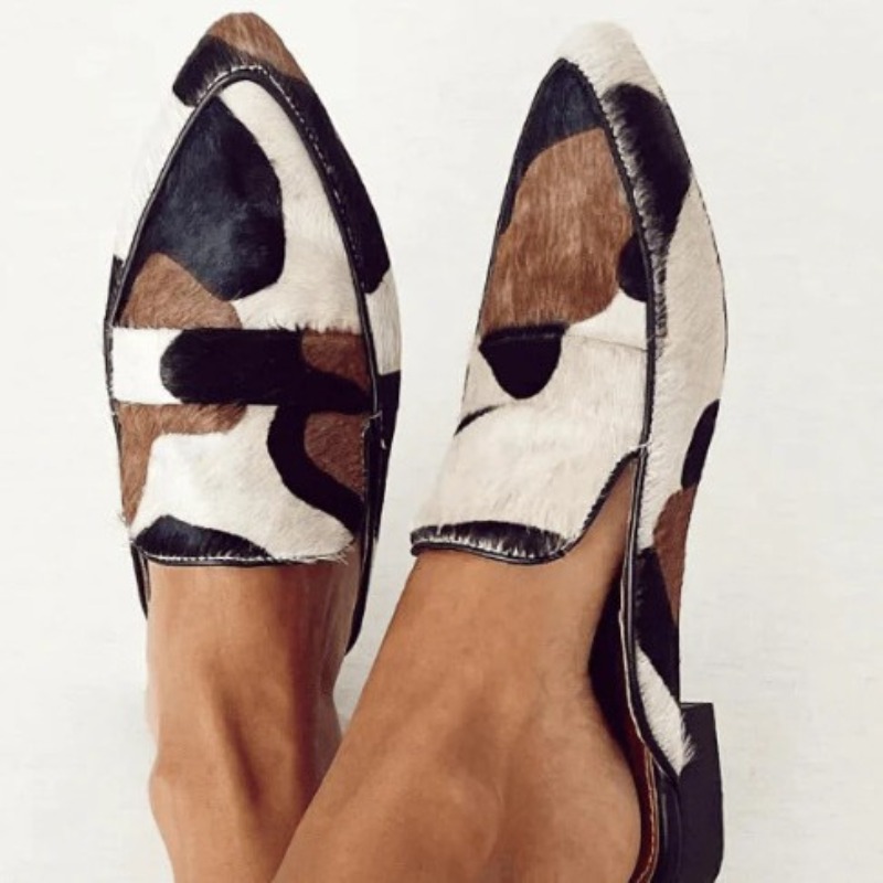 Women Shoes Size - Sepatu Wanita Kasual Motif Kulit Sapi