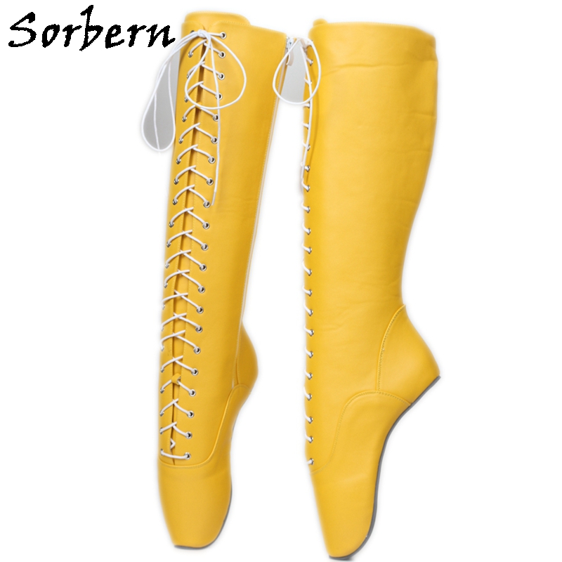 Women'S Shoes Vegan - Sorbern Sepatu Bot Setinggi Lutut Tanpa