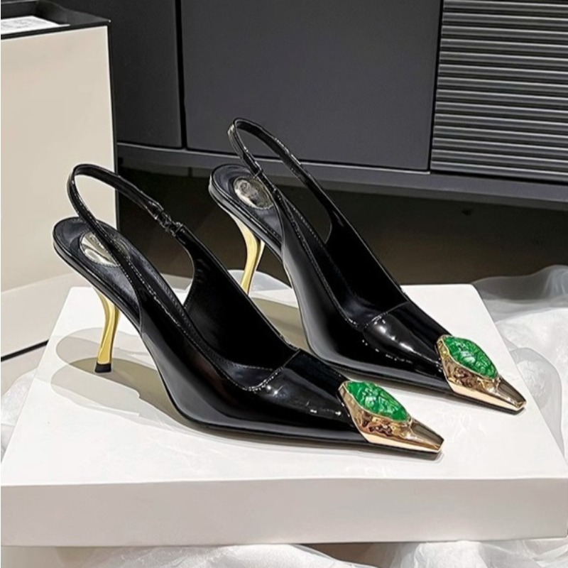 Women Shoes Formal - Sepatu Sandal Wanita Hak Tipis Runcing