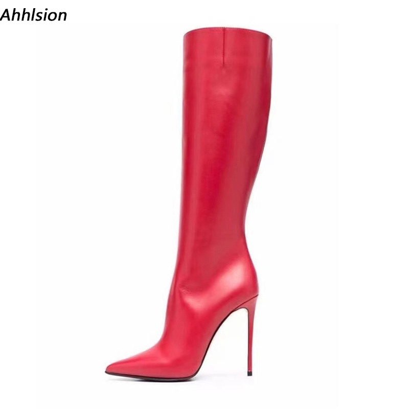Zip Up Boots Short - Ahhlsion Sepatu Bot Lutut Musim Dingin