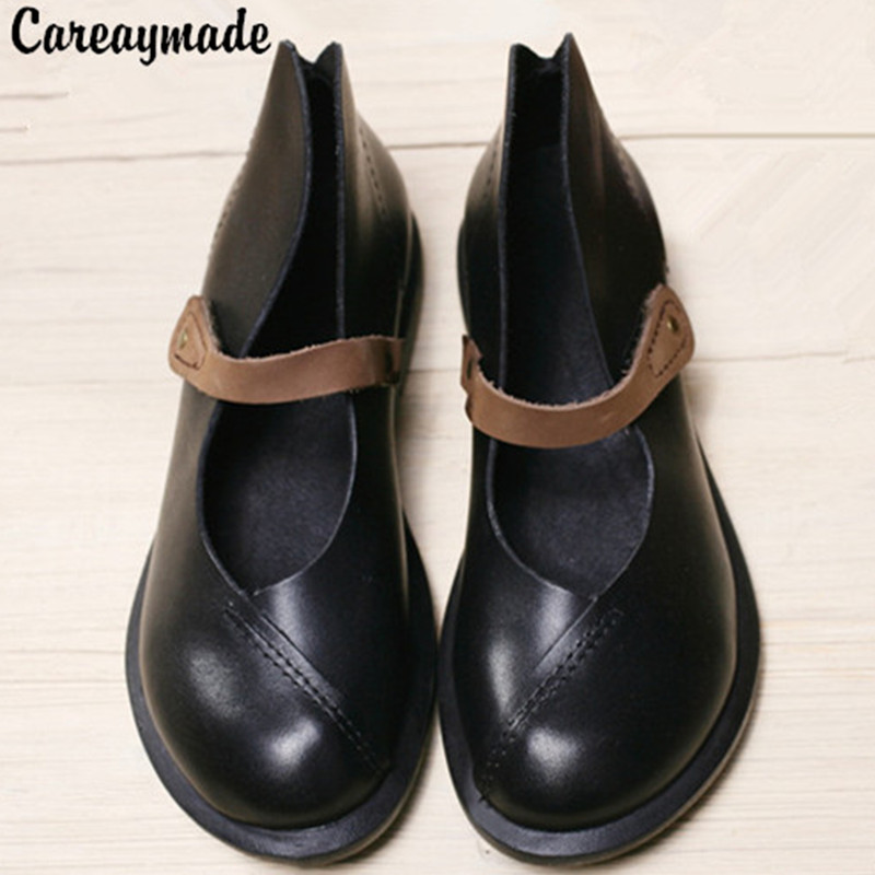 Women'S Shoes Quality - Careaymade-Sepatu Motor Wanita Kulit Asli Pendek