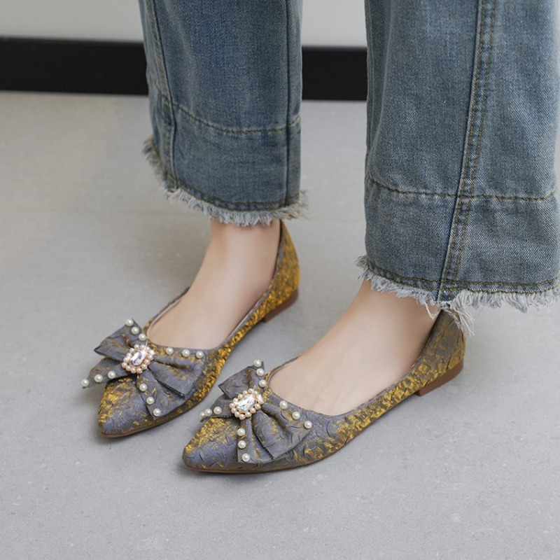 Women Shoes Size - Sepatu Wanita Flat Shining Shoes 2026
