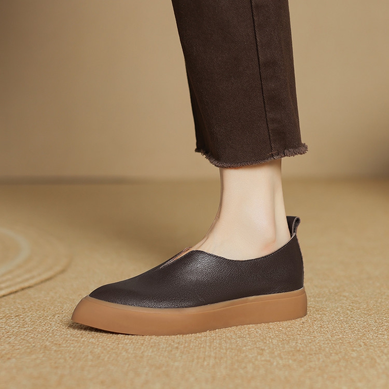 Women Shoes Size - Sepatu pantofel kulit asli wanita, Kasut