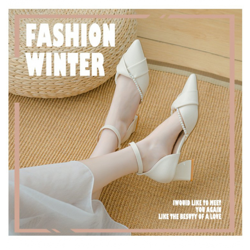Women'S Shoes For Wide Feet - Sepatu Hak Tinggi Tali Pergelangan Kaki