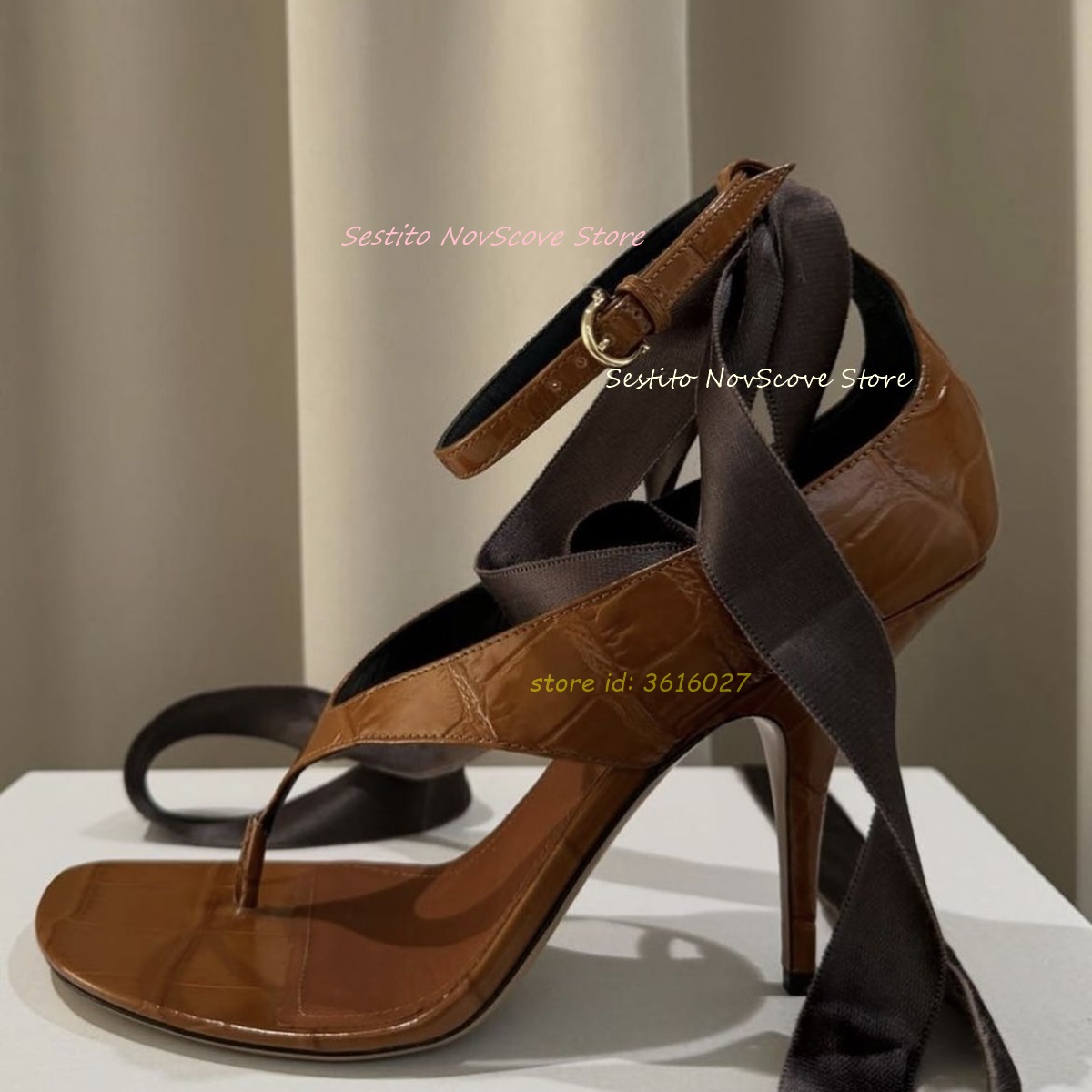 Women Shoes Formal - Sandal Jepit Wanita Model Terbuka dengan