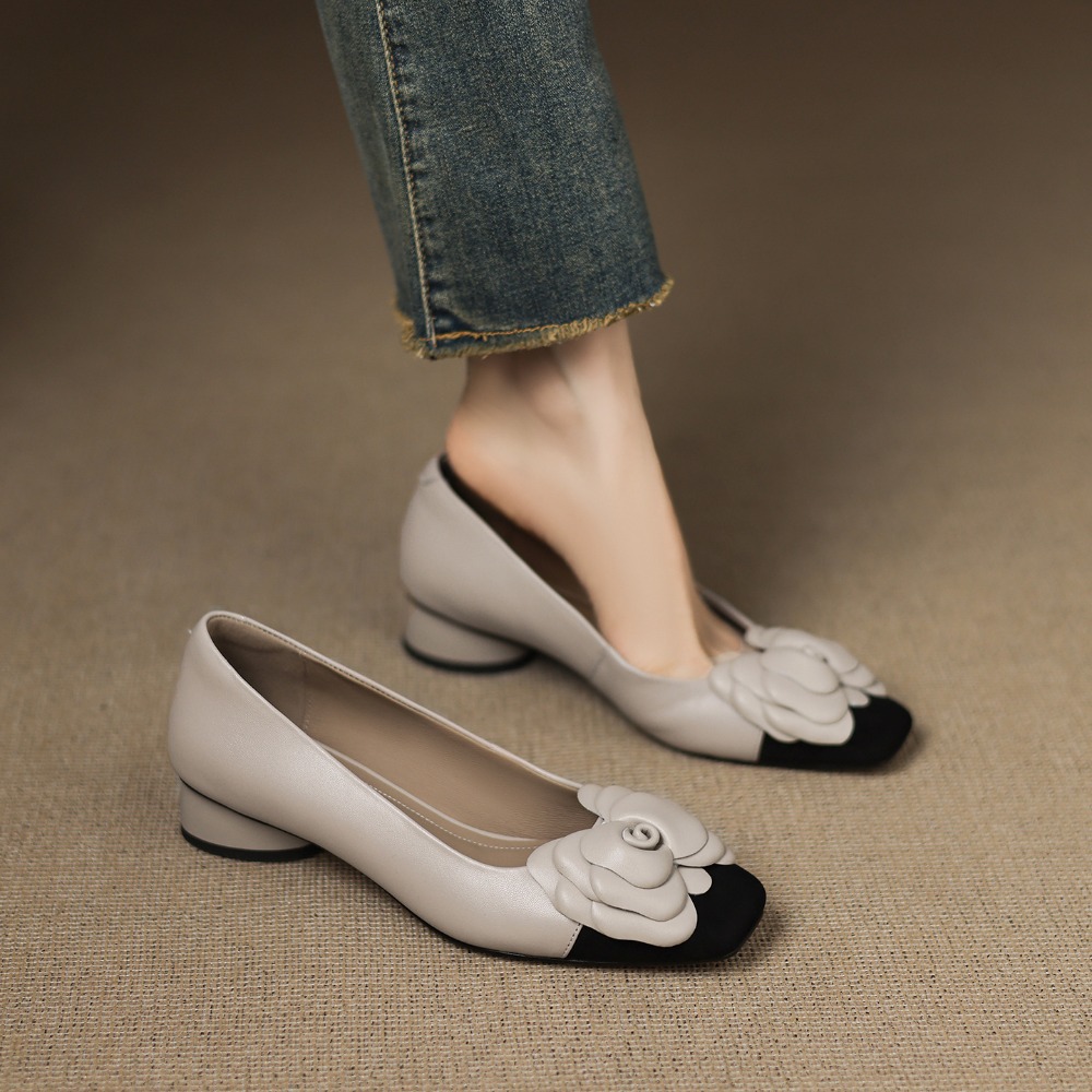 Sepatu Fashion Flower Single S - Women Shoes Size ulasan dan harga