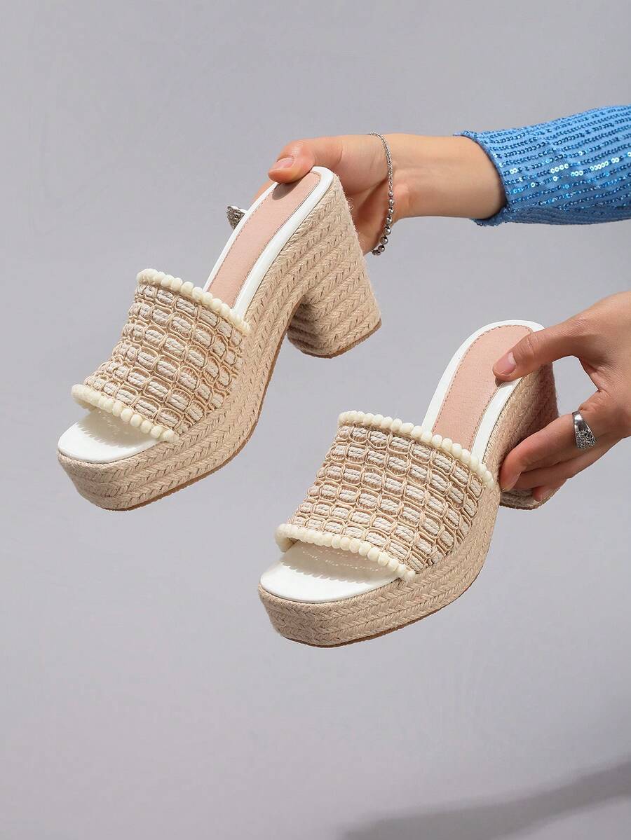 Sandal Wedge Platform Tali Wan - Cork Wedge Sandal ulasan dan harga