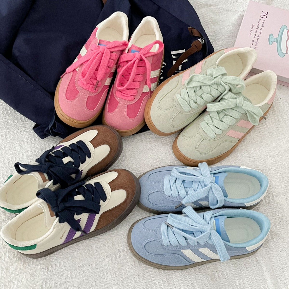Sepatu sneakers bergaya vintag - Women'S Shoes Trendy ulasan dan harga