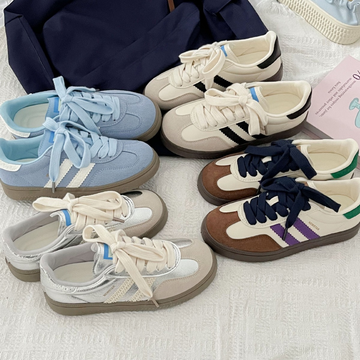 Sepatu sneakers bergaya vintag - Women'S Shoes Trendy ulasan dan harga