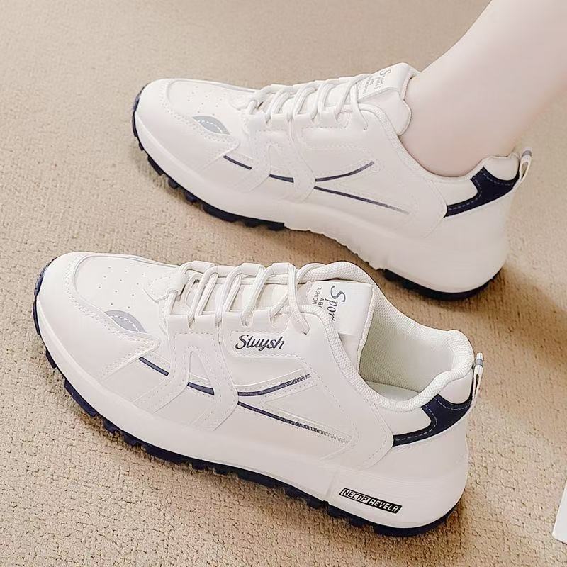 Sepatu Olahraga Kasual Putih M - Women'S Shoes Trendy ulasan dan harga