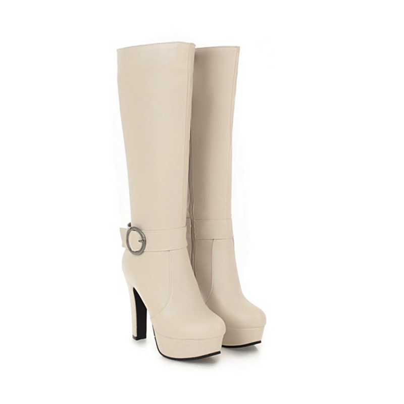 Sepatu Bot Setinggi Lutut Fash - Zip Up Boots Short ulasan dan harga