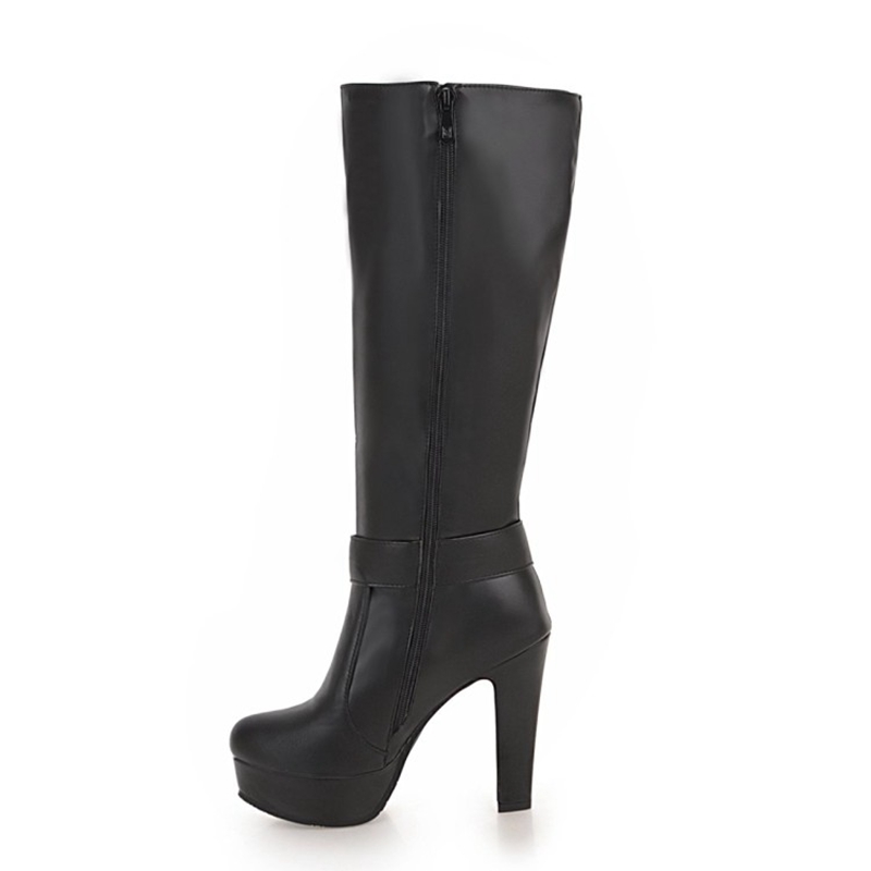 Sepatu Bot Setinggi Lutut Fash - Zip Up Boots Short ulasan dan harga