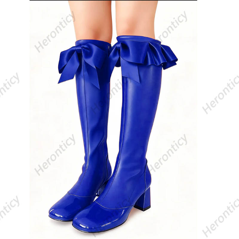 Sepatu Bot Kulit Setinggi Lutu - Zip Up Boots Short ulasan dan harga