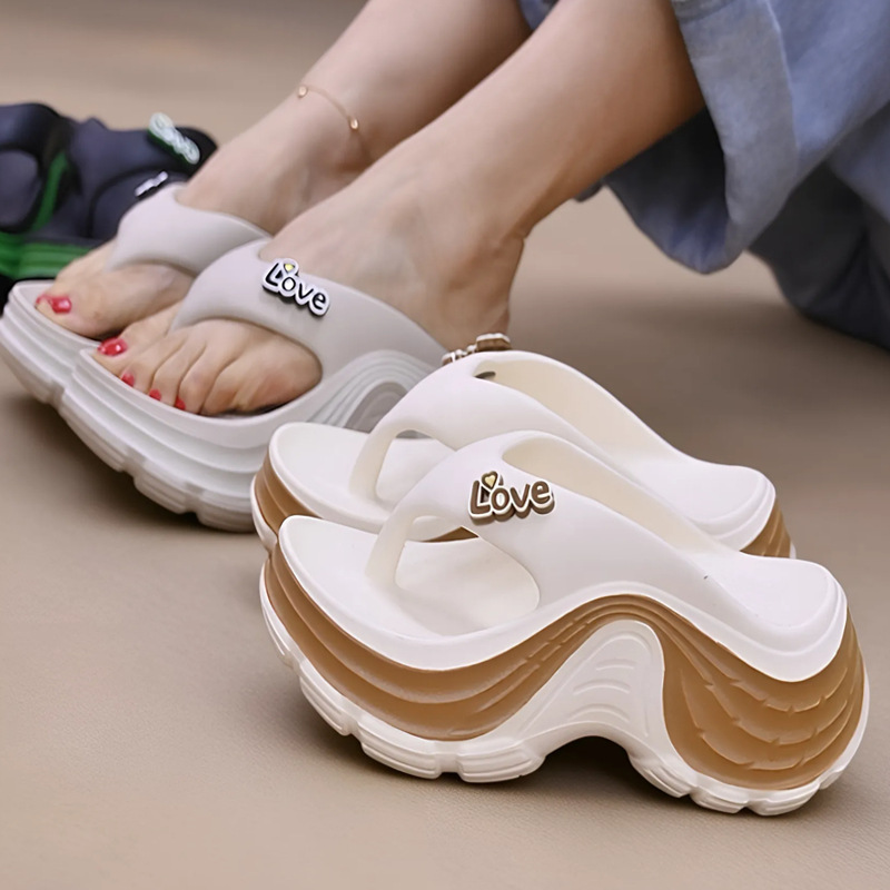 Sandal Jepit Platform Chunky Y - Women'S Shoes Quality ulasan dan harga