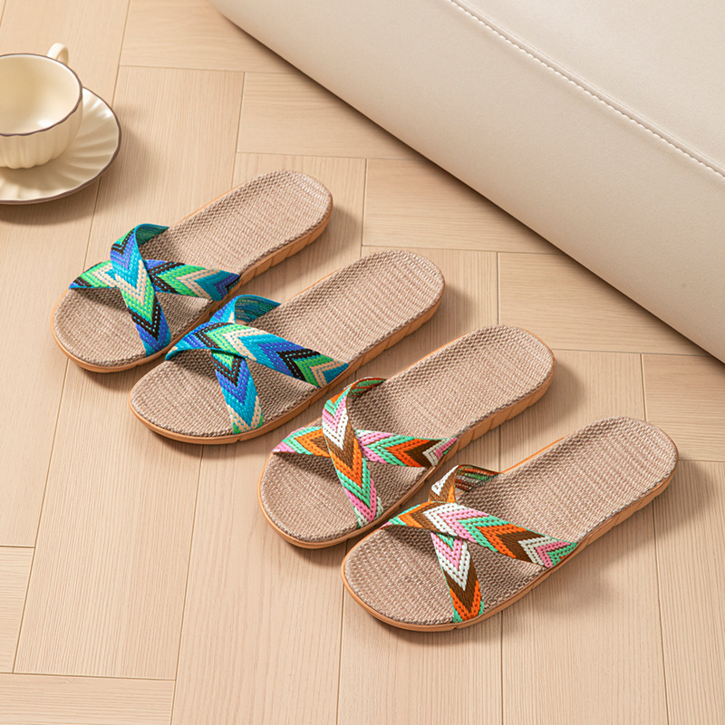 Sandal Wanita Hemp untuk Rumah - Women'S Shoes Non Slip ulasan dan harga