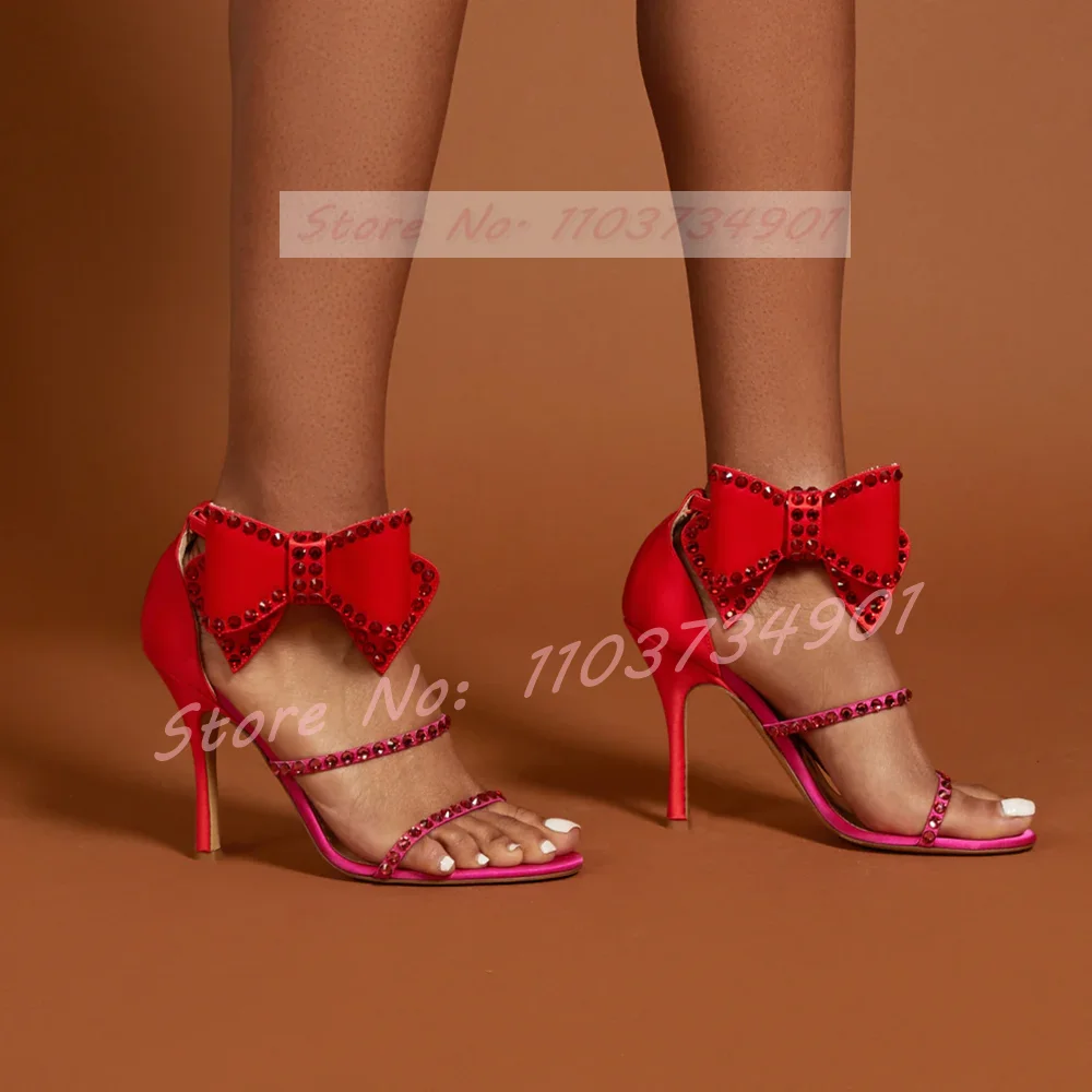 Sandal bening kristal simpul k - Women'S Shoes Trendy ulasan dan harga