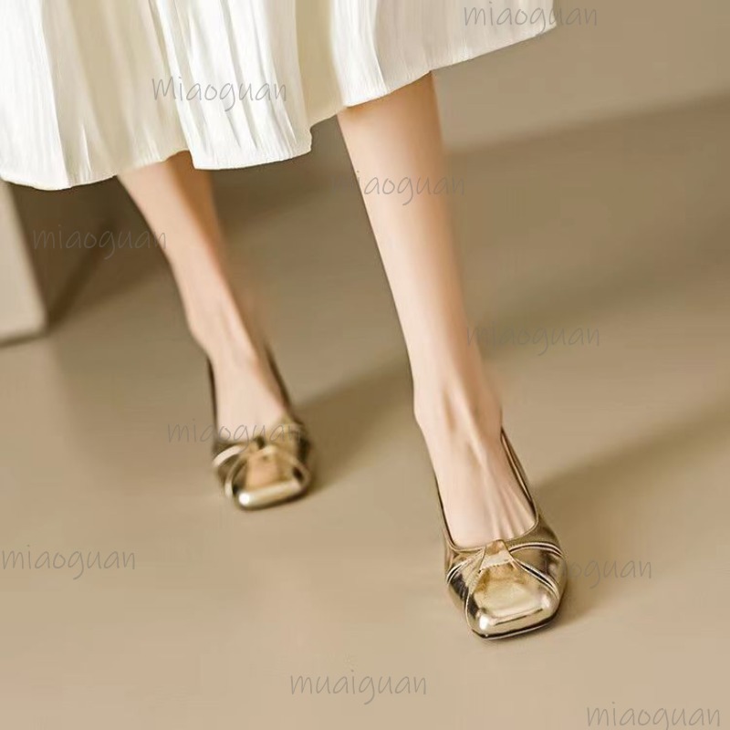 Sandal Wanita Hak Rendah Ujung - Women Shoes Size ulasan dan harga
