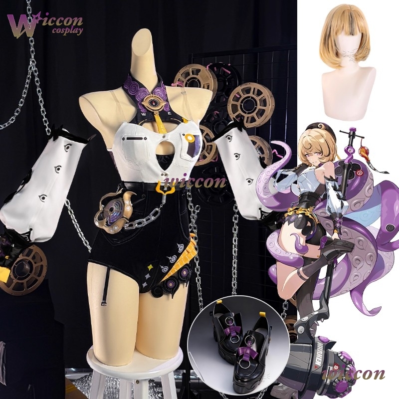 Kostum Cosplay Game ZZZ New Yi - Women'S Shoes Zone ulasan dan harga