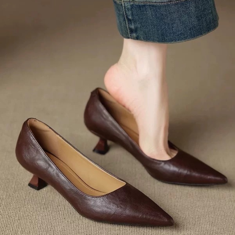 Sepatu Stiletto Sederhana Mode - Women'S Shoes Non Slip ulasan dan harga