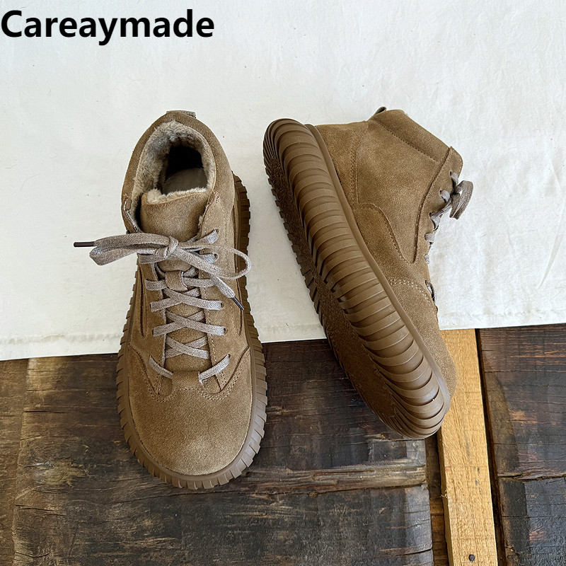 Careaymade sepatu bot kulit as - Women'S Shoes Wide Width ulasan dan harga