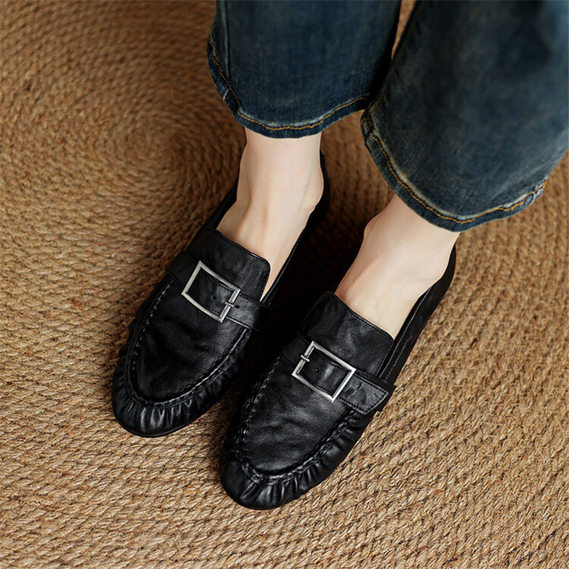 Sepatu ujung bulat berlipat mo - Women Shoes Size ulasan dan harga