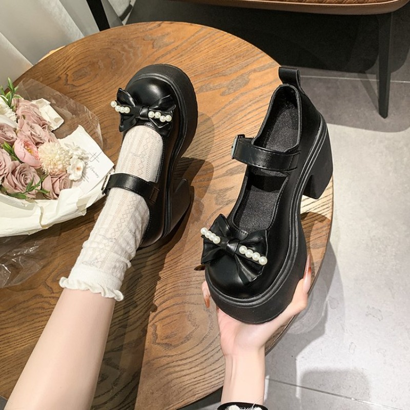 Sepatu Lolita 2026 Hitam Hak S - Women Shoes Size ulasan dan harga