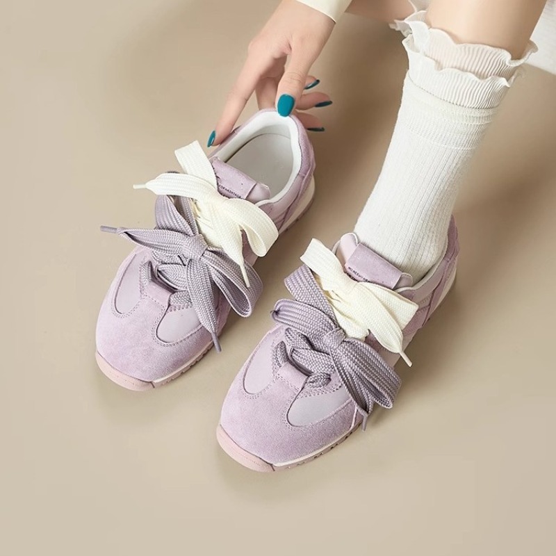 Sepatu Wanita Kasual Kulit Asl - Women'S Shoes Trendy ulasan dan harga
