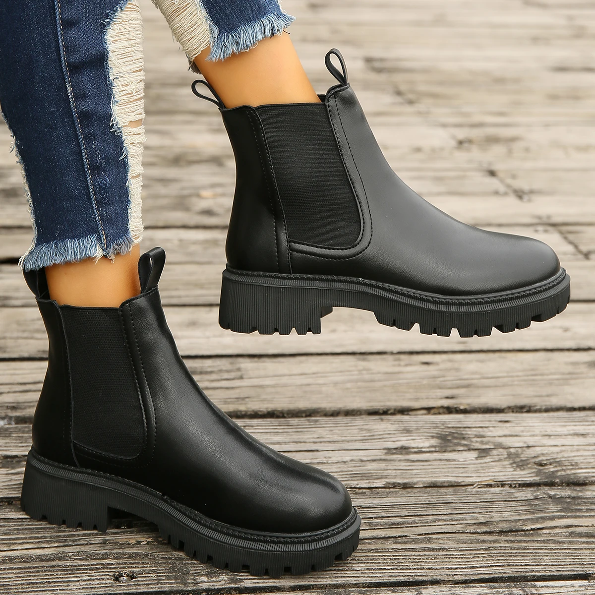 Sepatu Boots Chelsea Musim Gug - Women Shoes Types ulasan dan harga