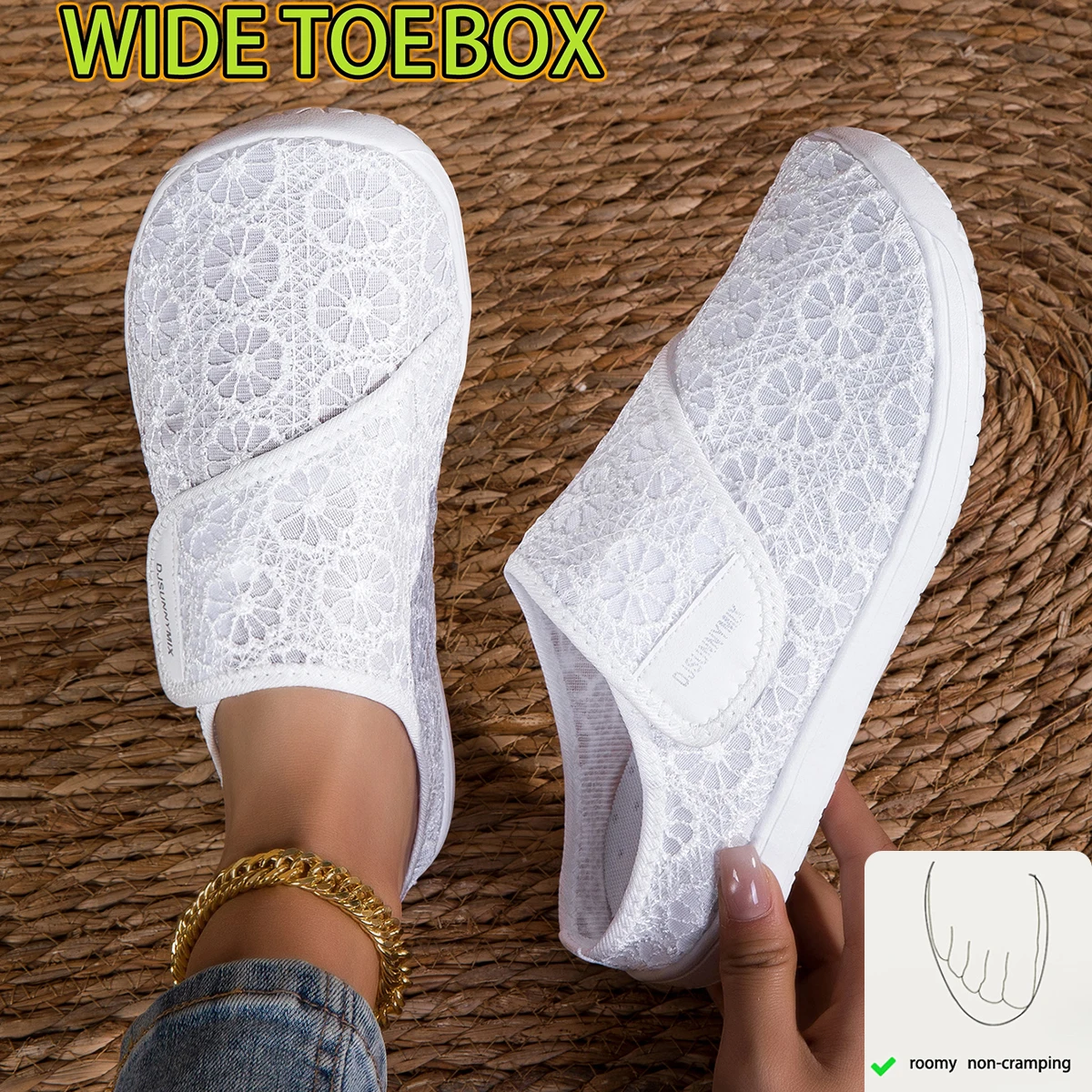DJSUNNYMIX Sepatu Kasual Musim - Women'S Shoes For Wide Feet ulasan dan harga
