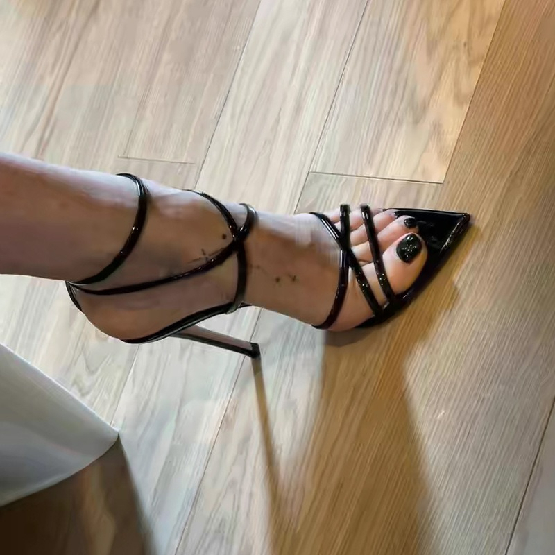 Sandal Wanita Hak Tinggi Ujung - Women Shoes Formal ulasan dan harga