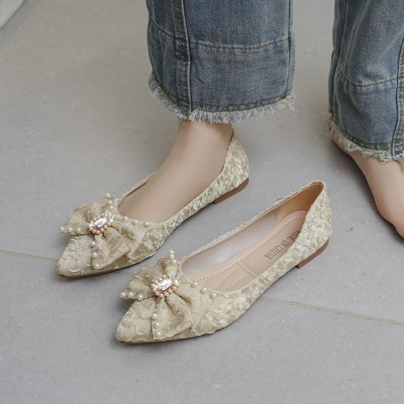 Sepatu Wanita Flat Shining Sho - Women Shoes Size ulasan dan harga