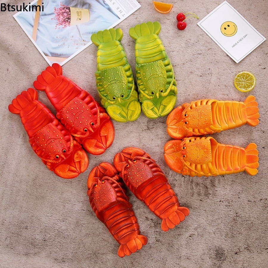 Sandal Lobster Kartun Musim Pa - Women'S Shoes Non Slip ulasan dan harga