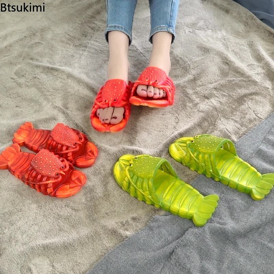 Sandal Lobster Kartun Musim Pa - Women'S Shoes Non Slip ulasan dan harga
