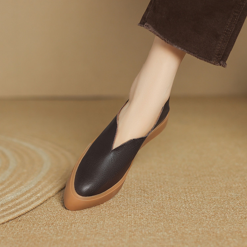 Sepatu pantofel kulit asli wan - Women Shoes Size ulasan dan harga