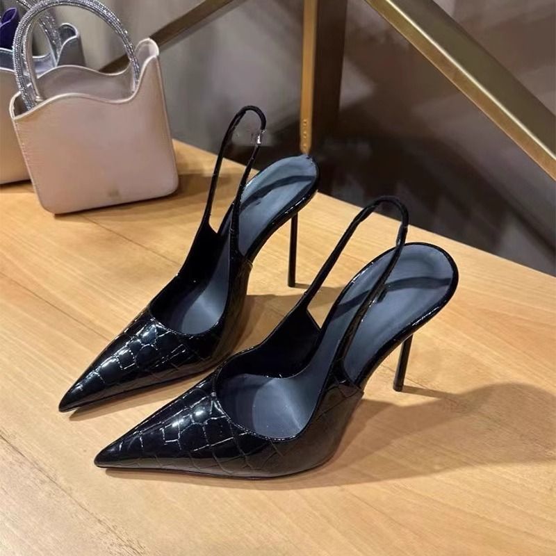 Sandal Berujung Runcing Sederh - Women Shoes Formal ulasan dan harga