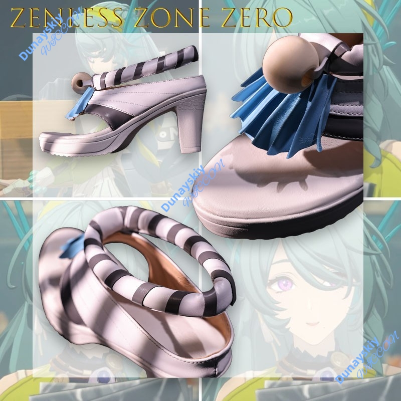 Sepatu Cosplay Zenless Zone Ze - Women'S Shoes Zone ulasan dan harga