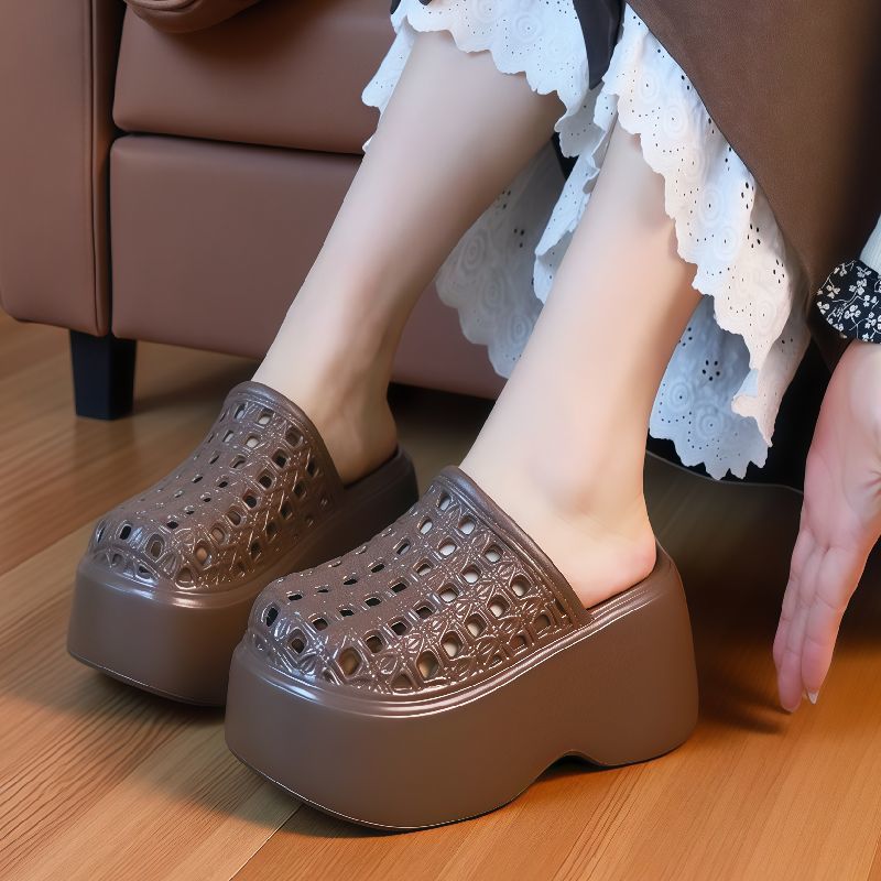 Sandal EVA Hak Tinggi Model Cu - Women'S Shoes Quality ulasan dan harga